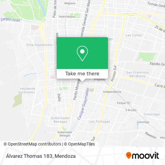 Álvarez Thomas 183 map