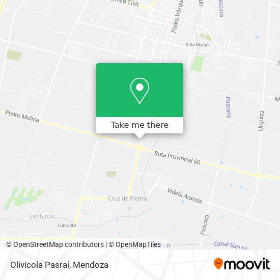 Mapa de Olivícola Pasrai