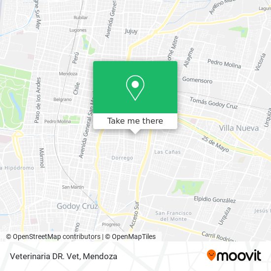 Mapa de Veterinaria DR. Vet