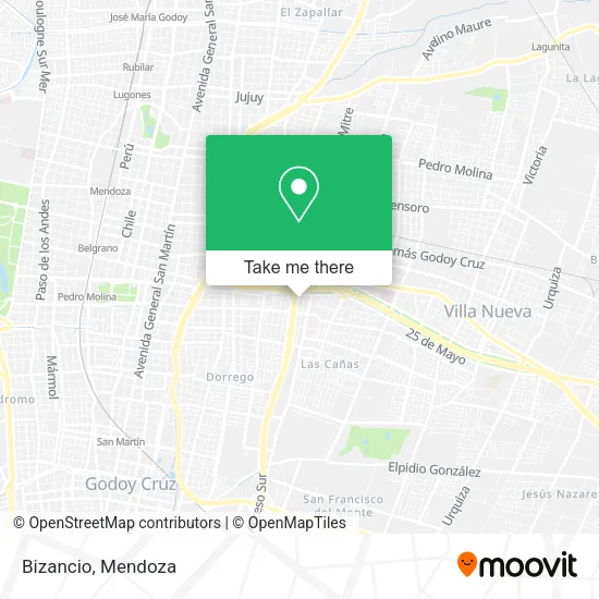 Mapa de Bizancio