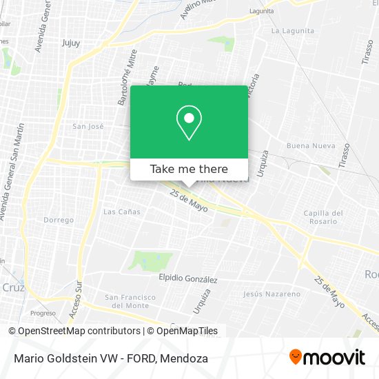 Mapa de Mario Goldstein VW - FORD