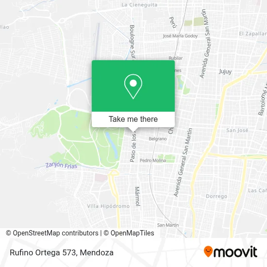 Rufino Ortega 573 map