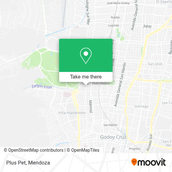 Plus Pet map