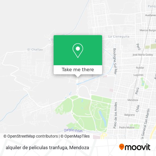 alquiler de peliculas tranfuga map