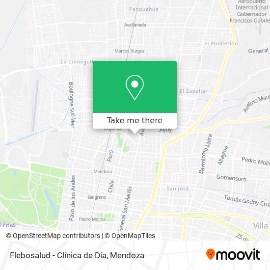 Flebosalud - Clínica de Día map