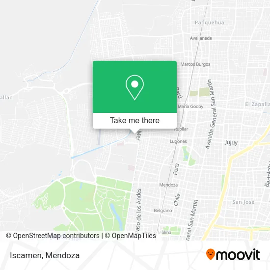 Iscamen map
