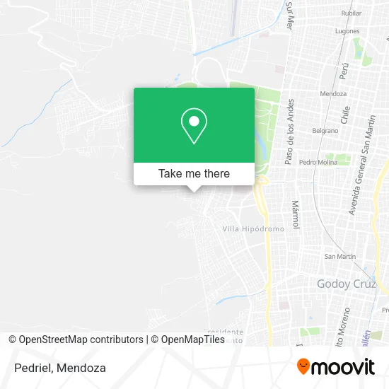 Pedriel map