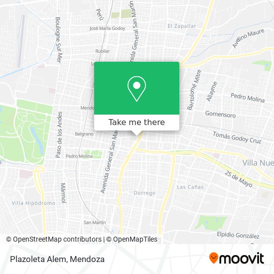 Plazoleta Alem map