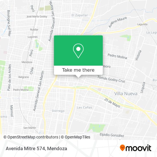 Avenida Mitre 574 map