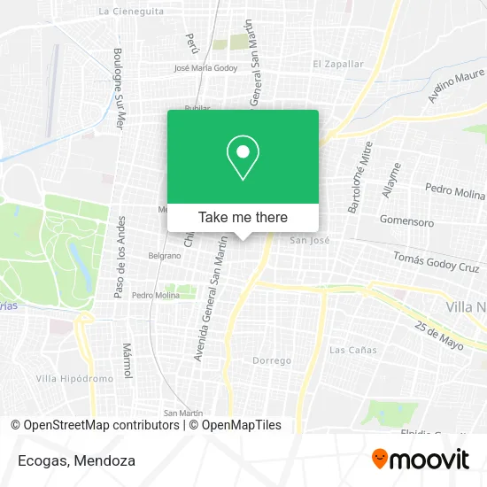 Mapa de Ecogas