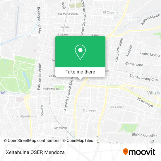 Xeltahuina OSEP map