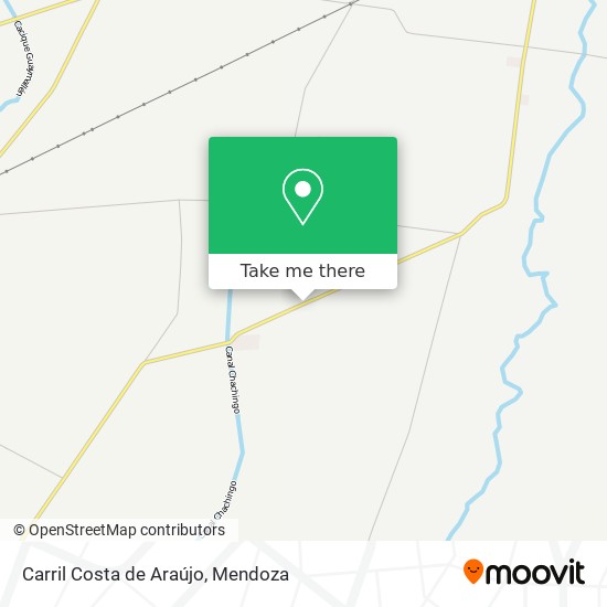 Mapa de Carril Costa de Araújo