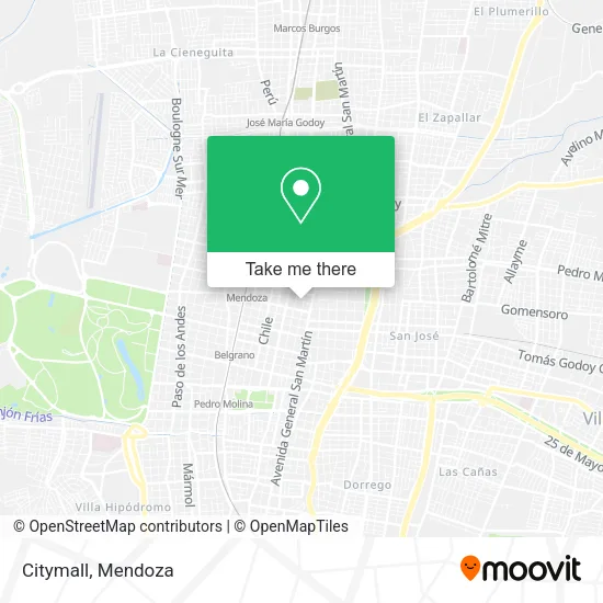 Mapa de Citymall