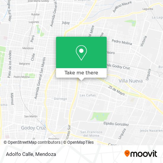 Adolfo Calle map