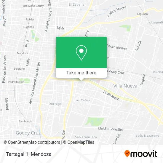 Mapa de Tartagal 1