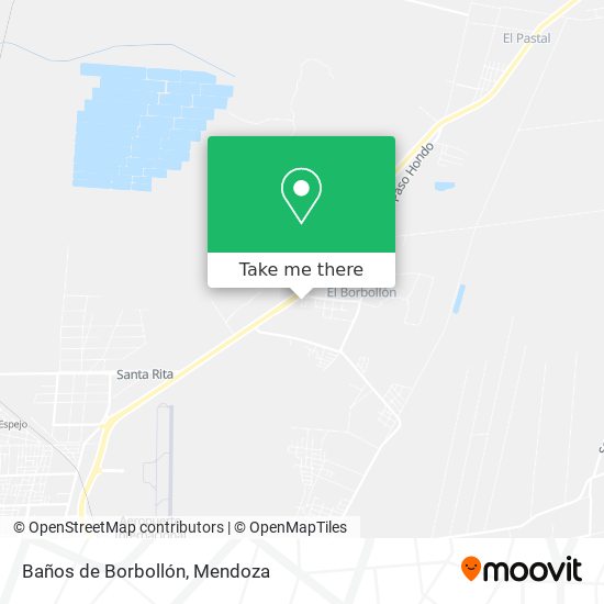 Baños de Borbollón map