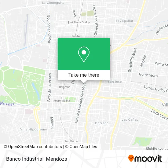 Mapa de Banco Industrial
