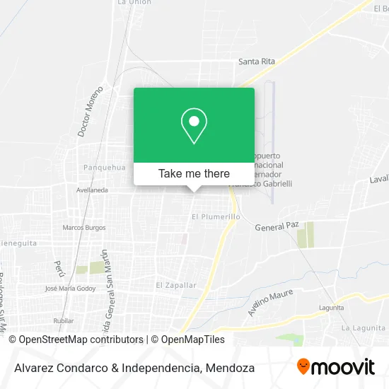 Alvarez Condarco & Independencia map