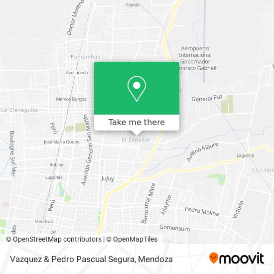 Mapa de Vazquez & Pedro Pascual Segura