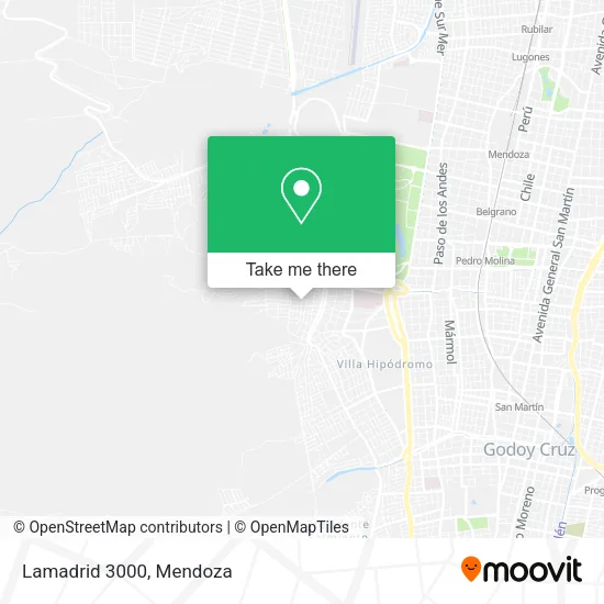 Lamadrid 3000 map