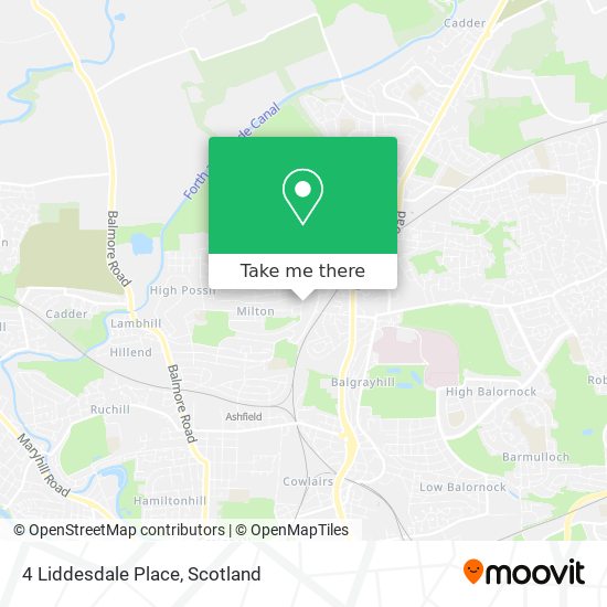 4 Liddesdale Place map