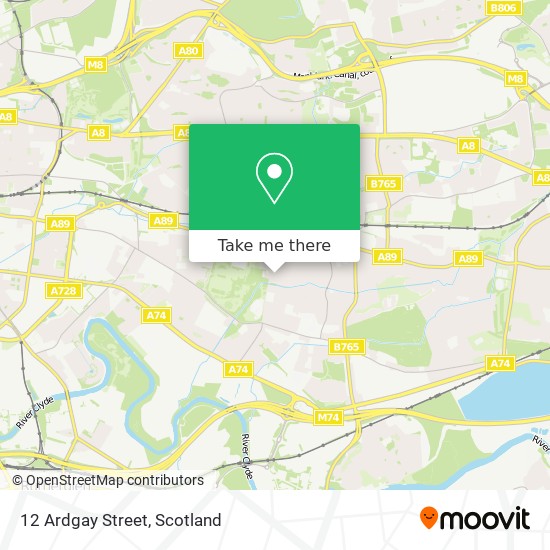 12 Ardgay Street map