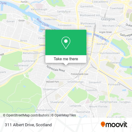 311 Albert Drive map