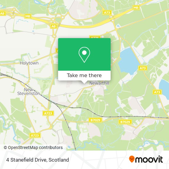 4 Stanefield Drive map
