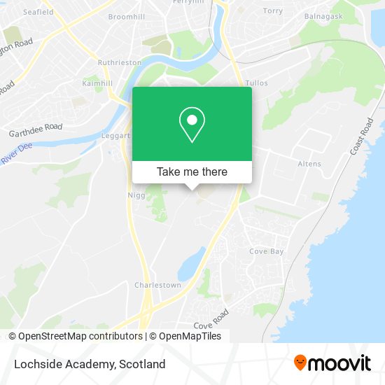 Lochside Academy map