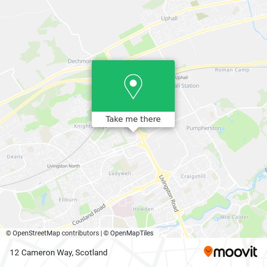 12 Cameron Way map