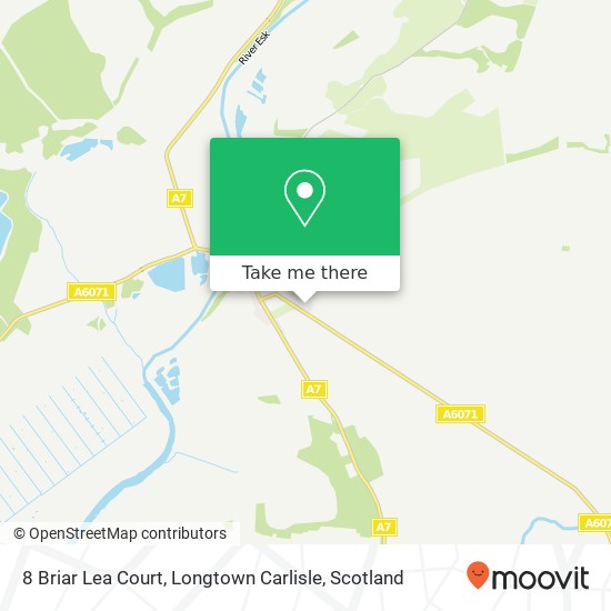 8 Briar Lea Court, Longtown Carlisle map