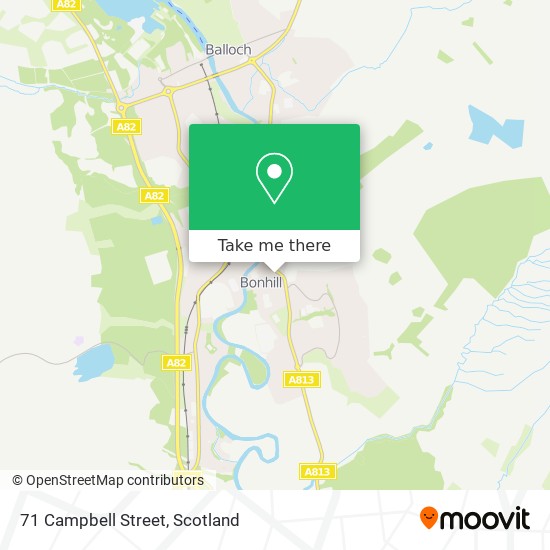 71 Campbell Street map