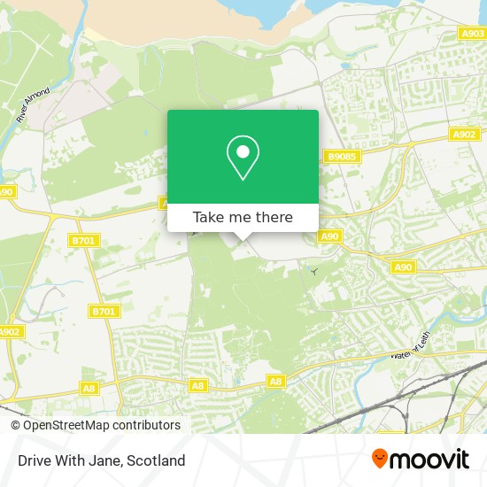 Drive With Jane map