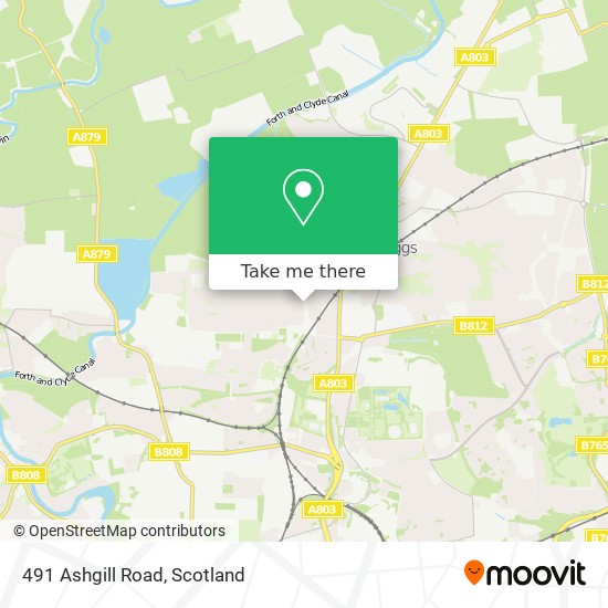 491 Ashgill Road map
