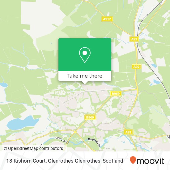18 Kishorn Court, Glenrothes Glenrothes map