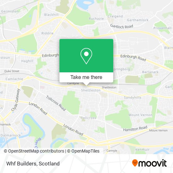 Whf Builders map