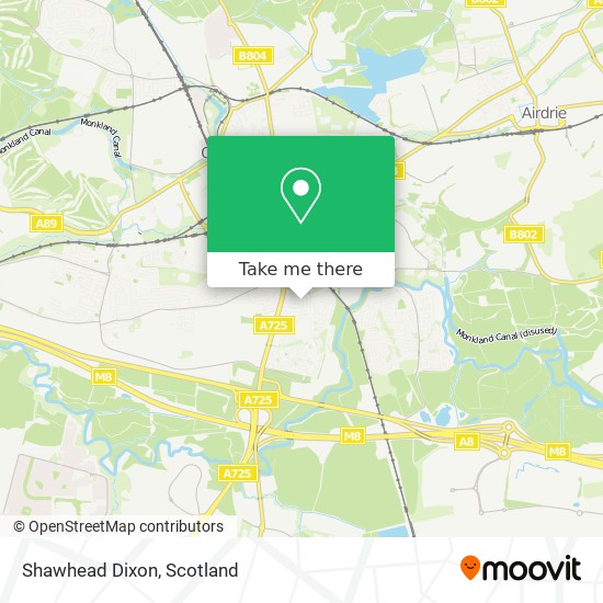 Shawhead Dixon map