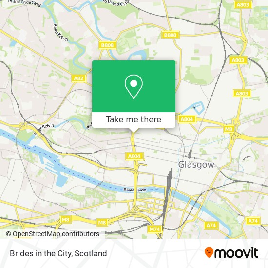 Brides in the City map