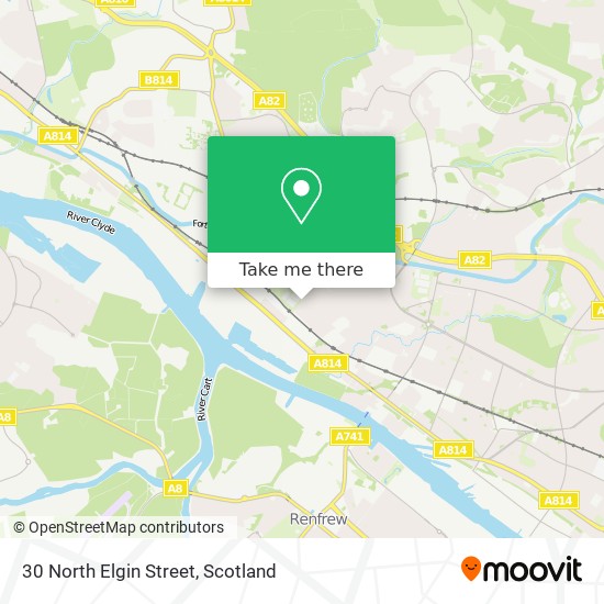 30 North Elgin Street map