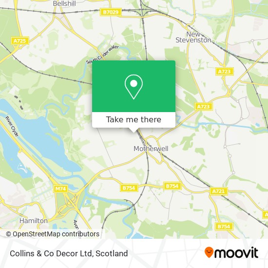 Collins & Co Decor Ltd map