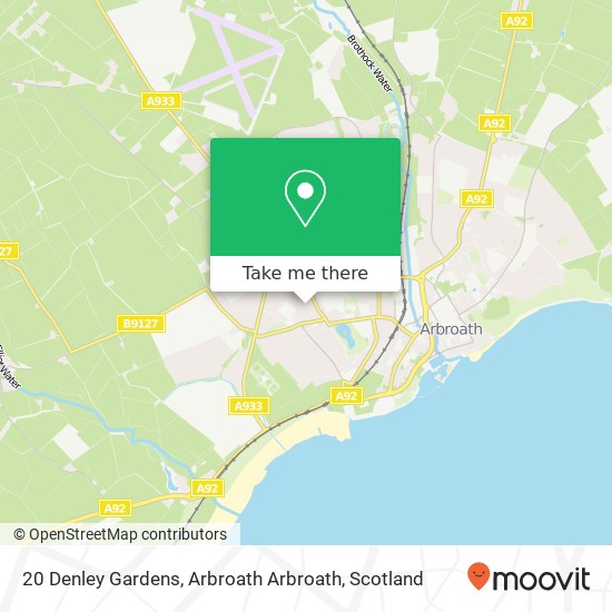 20 Denley Gardens, Arbroath Arbroath map