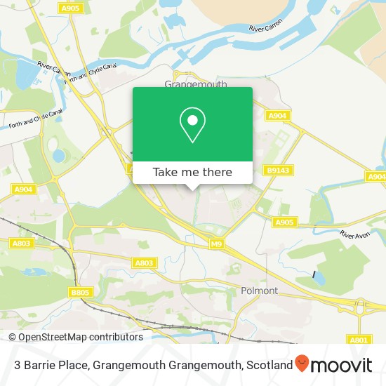 3 Barrie Place, Grangemouth Grangemouth map