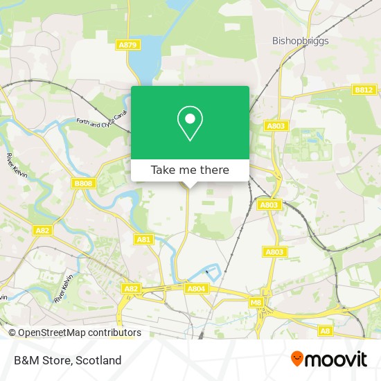 B&M Store map