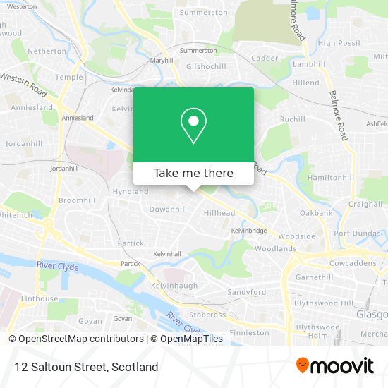 12 Saltoun Street map