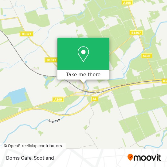 Doms Cafe map