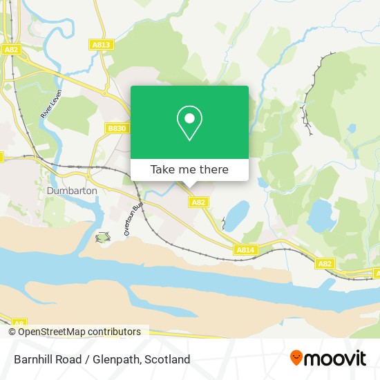 Barnhill Road / Glenpath map