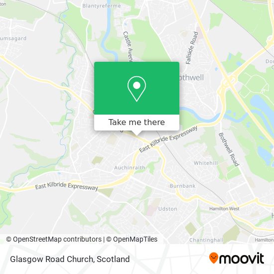 Glasgow Road Church map