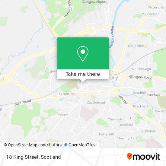 18 King Street map