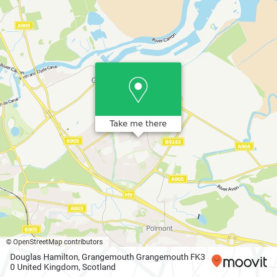 Douglas Hamilton, Grangemouth Grangemouth FK3 0 United Kingdom map
