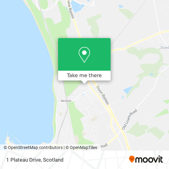 1 Plateau Drive map